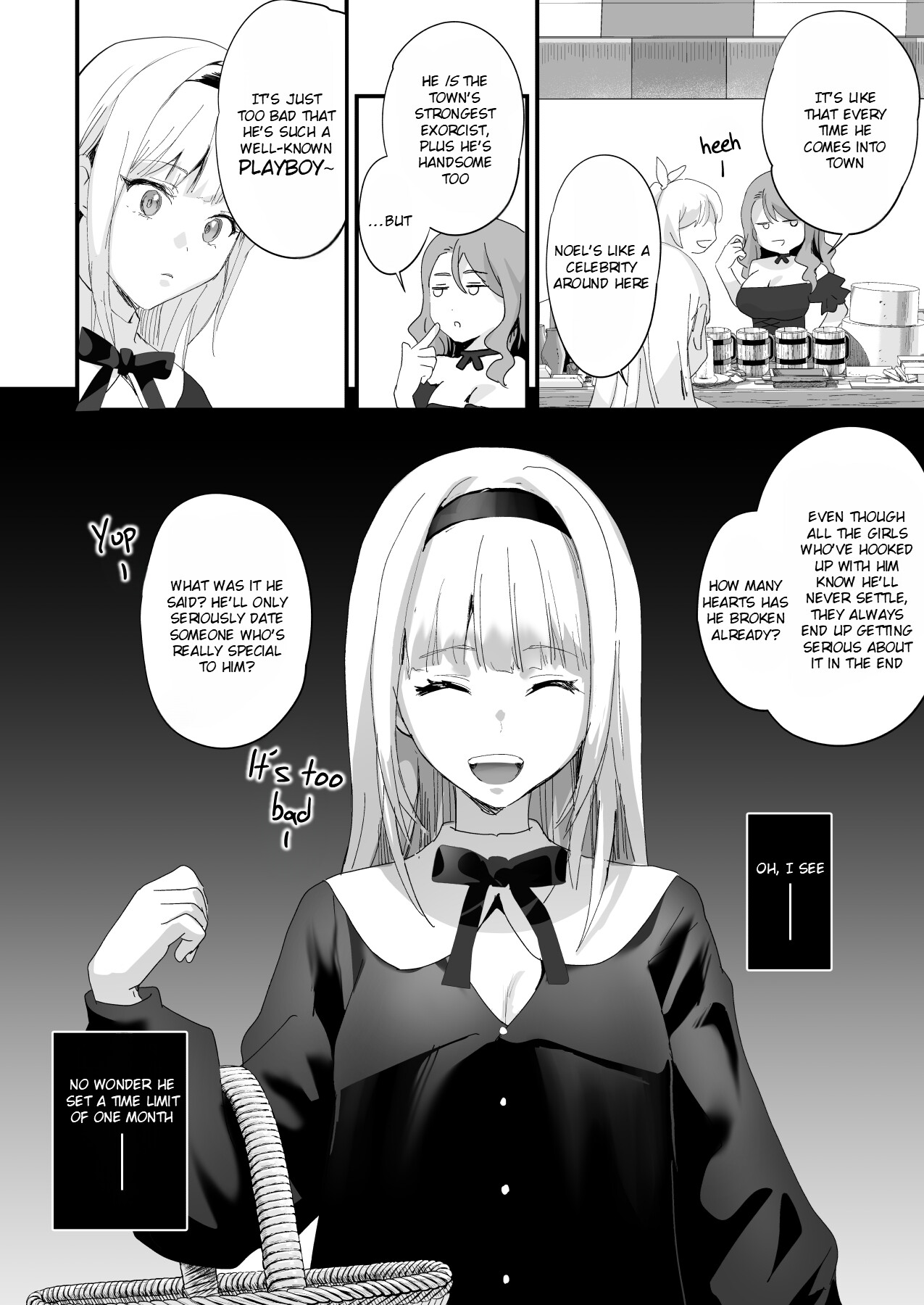 Hentai Manga Comic-A mysterious exorcist falls in love with a reincarnated succubus and risks his life-Read-59